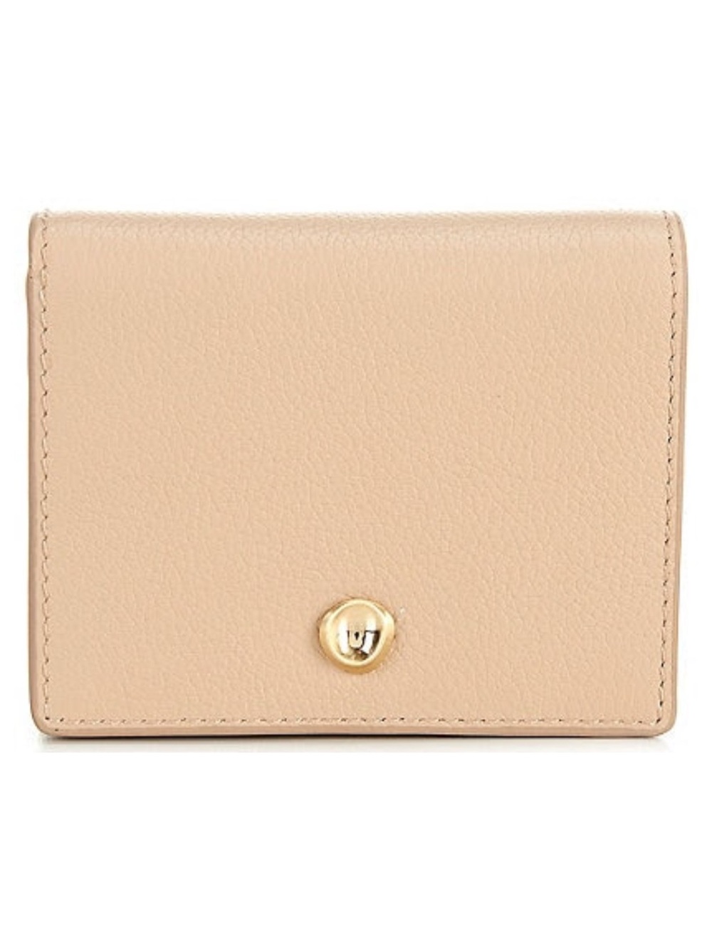 NWT! Dillards Antonio Melani Leather Accordion Card Case Wallet Neutral